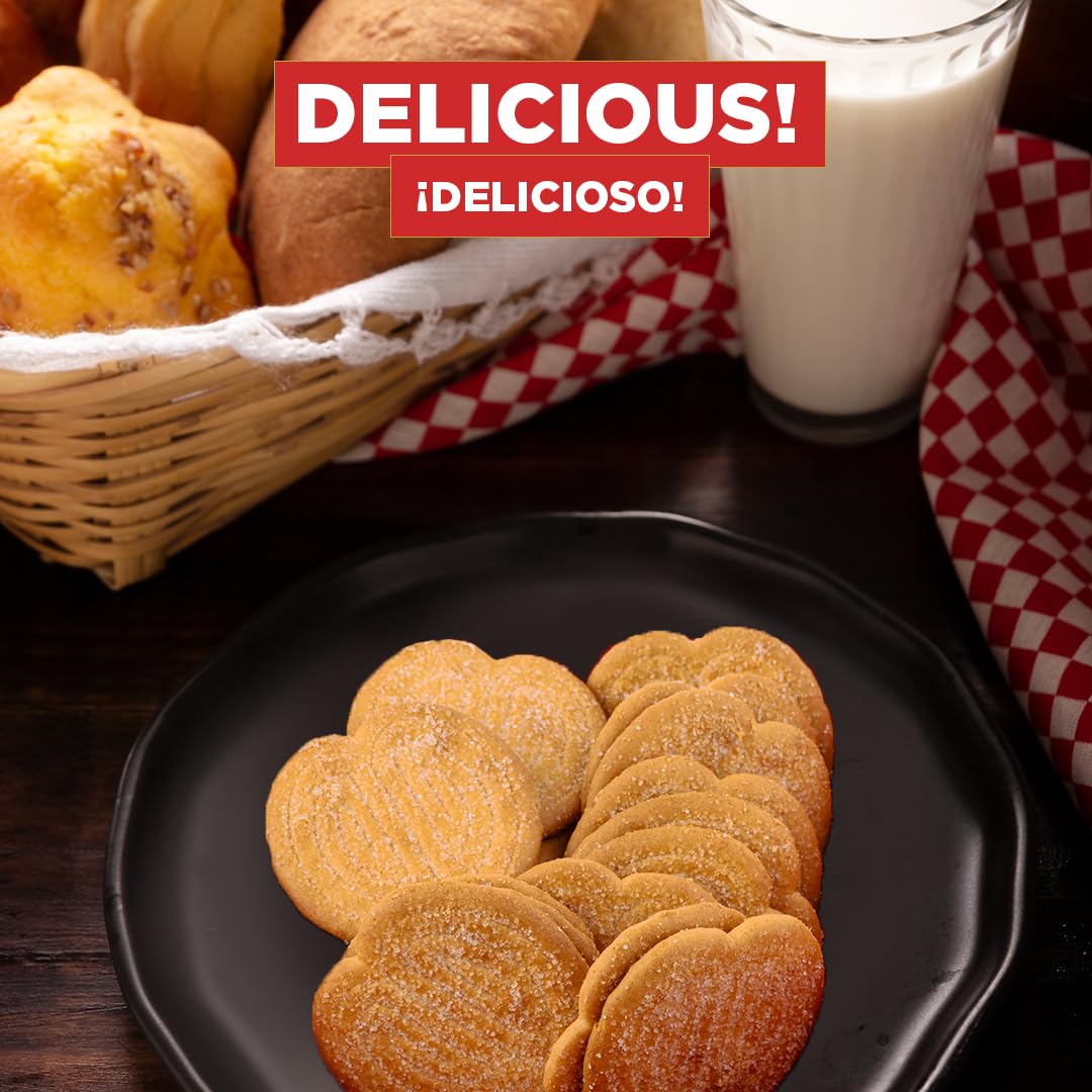 Conchita Palmeritas Palm Cookies - Elegant Flaky Snack, Dessert, Or Breakfast Food - 5.82 Oz (Pack Of 1)
