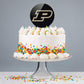GRAPHICS & MORE Acrylic Cake Topper - Purdue Boilermakers Logo, Multi, One Size, Party Decoration for Wedding, Anniversary, Birthday, Graduation