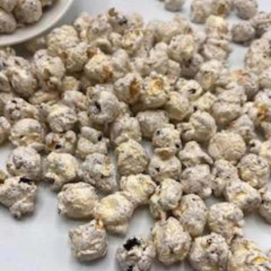 Hr Poppin' Snacks Cookie Crumble Popcorn | Made In Small Batches | Party Popcorn | Cookies And Cream Popcorn | Ready To Eat | Sw