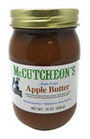 McCutcheons Home Recipe Apple Butter; Rich Mellow Flavor; All Natural Ingredients; No Preservatives; Made in the USA; 19 ounces