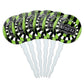 GRAPHICS & MORE Beetlejuice Cupcake Picks Set of 6 - Acrylic Decoration Toppers
