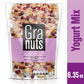 GRANUTS Fruit & Yogurt Mix Family Pack - Crispy Yogurt-Covered Rice with Peanuts, Cranberries & Pineapple - 6.35 Oz Snack