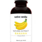 Native Vanilla - Pure Banana Flavor - 4 Fl Oz - Pure Flavors and Extracts - Perfect for Cooking, Baking, and Dessert Crafting