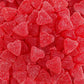 Queen City Candy Cave Sugar Dusted Sweet Heart Cherry JuJu Candy, Vibrant Cherry Gummy Hearts (2 Pound)