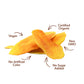 Earthside Farms Organic Dried Mango Variety Pack, Organic And Citrus Splash Dried Mangoes, Gluten Free, No Added Sugar, Naturall