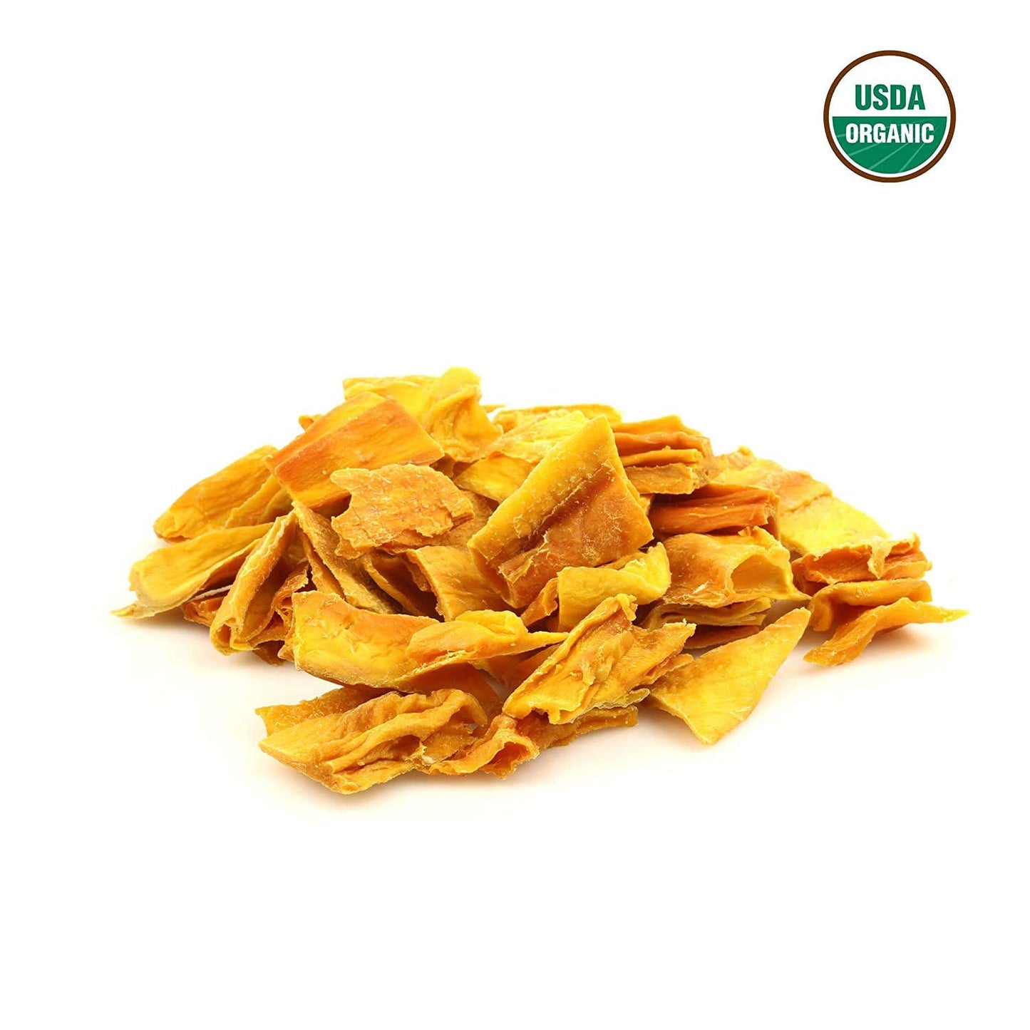 Amphora Dried All Natural Organic Mango Healthy Snack Fruits Vegan Kosher Gluten Free 3 Oz Each (Pack Of 1)