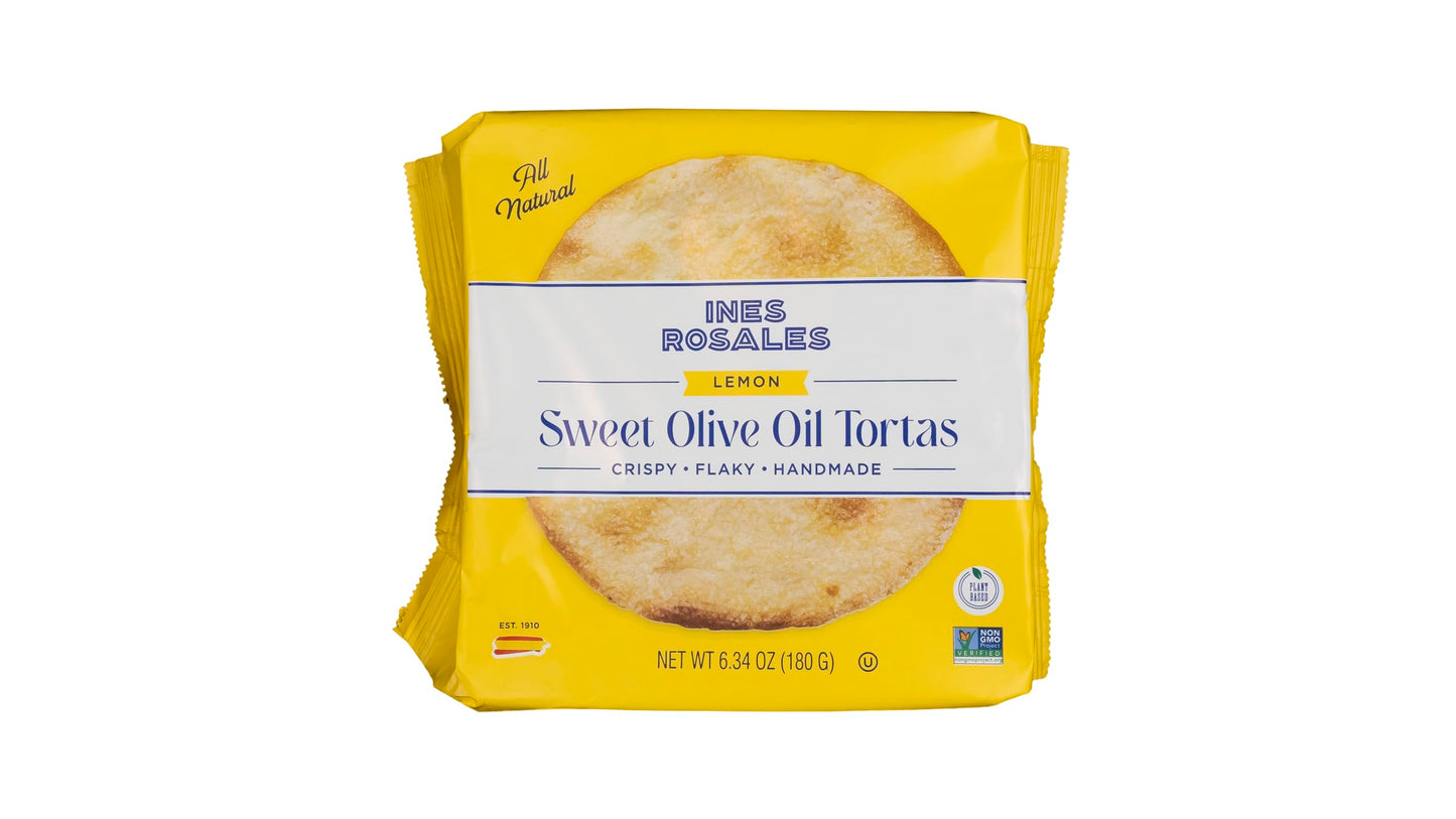 Ines Rosales Sweet Lemon Tortas  6.34 Oz