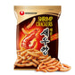Nongshim Shrimp Crackers, Spicy Flavor, Crispy Baked Korean Snack, 2.6 oz Bags (Pack of 20) - PACKAGING MAY VARY