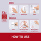 Command Broom And Mop Grippers Wall Hook, Damage Free Hanging Wall Mount Broom And Mop Holder, No Tools Household Cleaning Organ