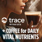VitaCup Mineral Coffee, Medium Dark Roast, Ground Coffee, 10oz (Pack of 6), All Natural Sea Minerals and Electrolytes