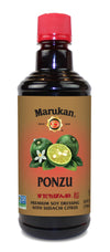 Marukan Ponzu Sudachi Soy Citrus Dressing, 24 Fl Oz, Plastic Bottle, Model SUVELAM