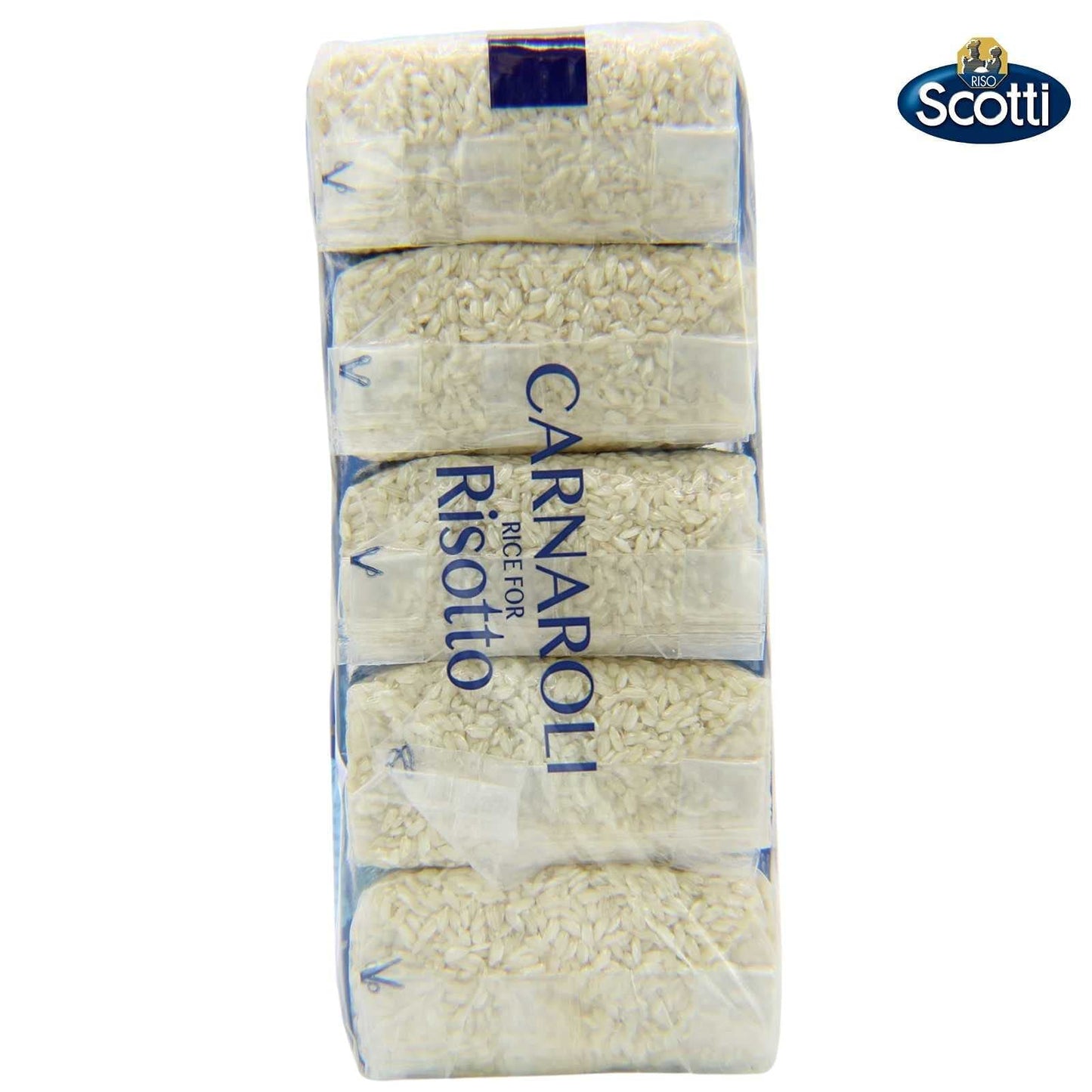 Carnaroli Rice For Risotto, 11 Lbs (5X1 Kg), Product Of Italy, Chef Selection, Gluten Free, Non-Gmo, Vacuumed Packed, Riso Scott