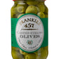 Frankies 457 Pitted Castelvetrano Olives - Authentic Sicilian - Product Of Italy - enhanced Handpicked Imported Italian Olives - Great For Every Occasion - 9 oz Jar