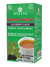 HYLEYS Tea Gymnema Sylvestre with Green Tea, Blackberry Flavor, 25 Tea Bags, Herbal Supplement, Model 84049