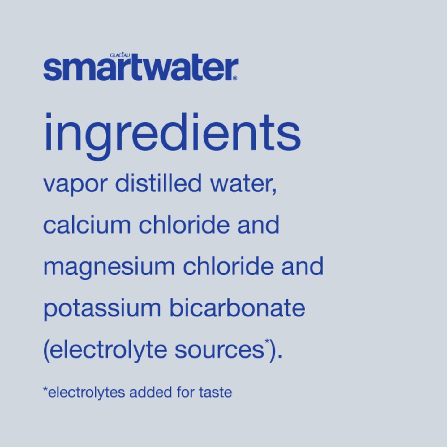 smartwater 12 pack corrugate case