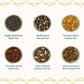 Vahdam, Glow - Assorted Tea Gift Set, 6 Teas In Luxury Gift Box | Premium Tea Gift Sets | Gluten Free & Non Gmo | Gifts For Women, Gifts For Men, Gifts For Men/Women