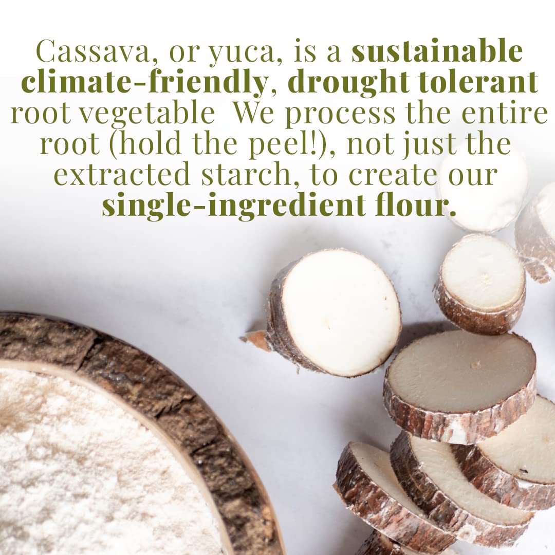 Otto'S Naturals Cassava Flour, Gluten Free And Grain-Free Flour For Baking, Certified Paleo & Non-Gmo Verified, Made From 100% Y