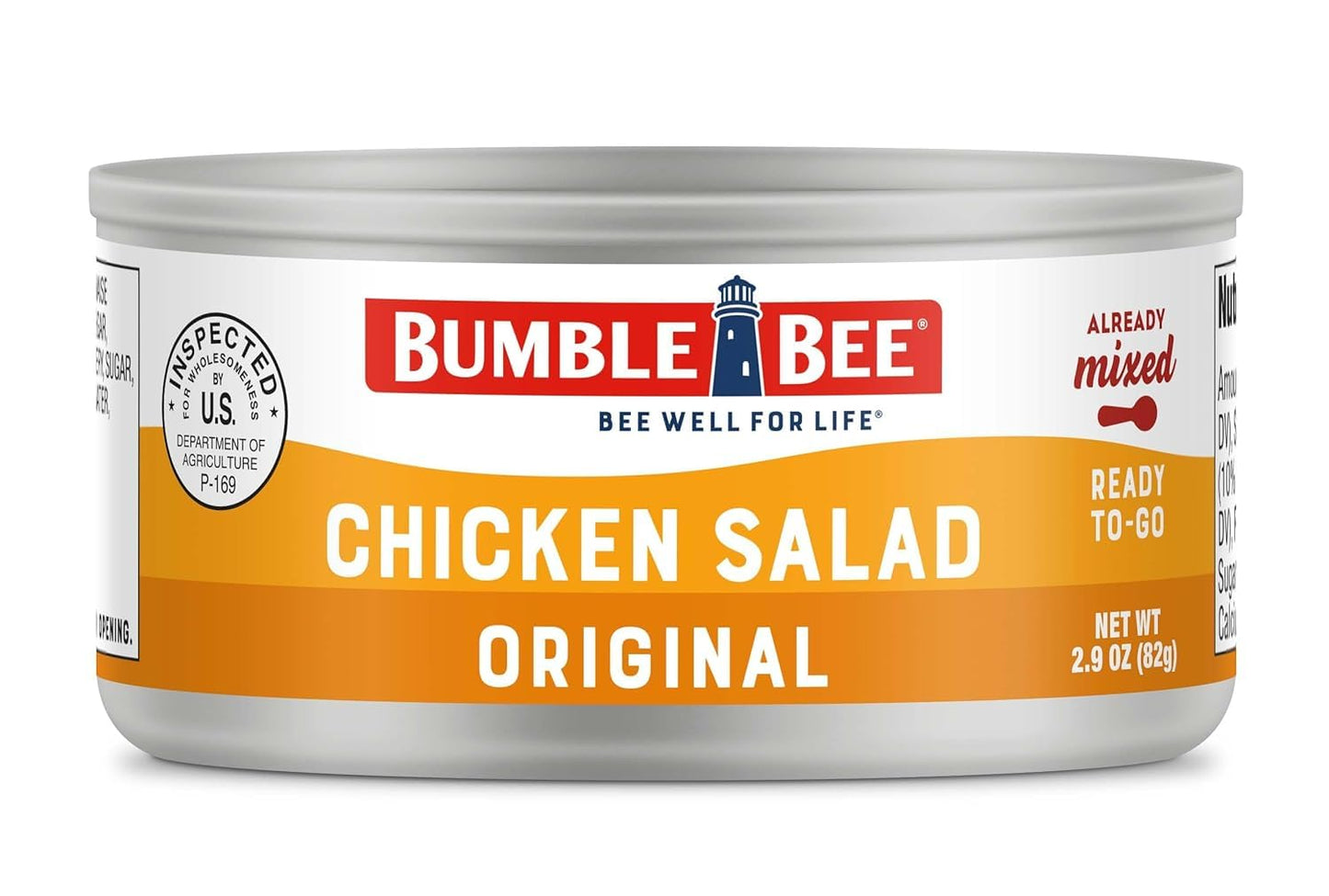 Bumble Bee Snack on the Run Chicken Salad with Crackers Kit, 3.5 oz (Pack of 12) - Ready to Eat, Spoon Included - Shelf Stable &