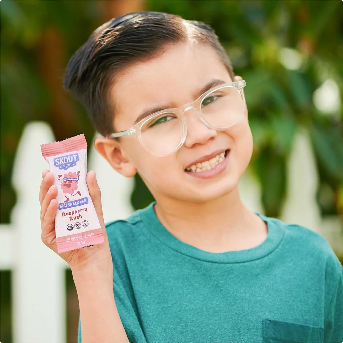 Skout Organic Real Food Bars For Kids Fruit Variety Pack (18 Pack) | Organic Snacks For Kids | Plant-Based Nutrition, No Refined