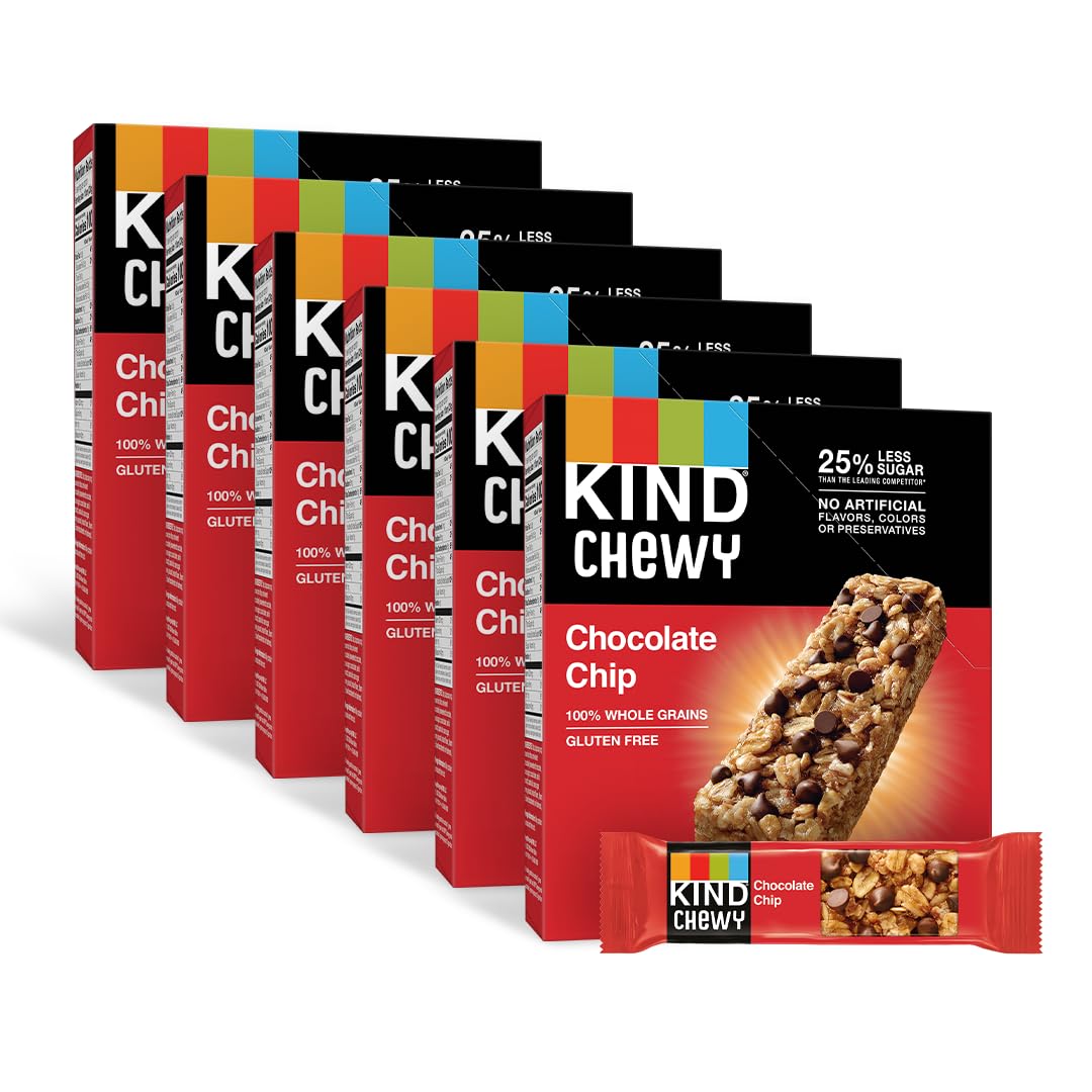 Kind Kids Granola Chewy Bar, Chocolate Chip, 10 Count (6 Pack)