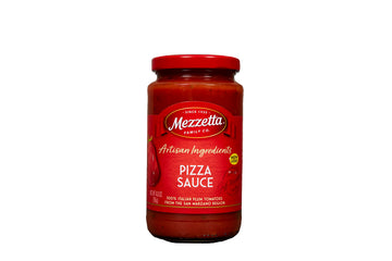 Mezzetta Pizza Sauce 14 Ounce Jar - Traditional Italian Style With Tomatoes, Extra Virgin Olive Oil & Garlic - Gourmet - Authent
