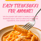 Nice Witchs Secret Recipe Korean Rose Tteokbokki Powder Sauce 12 servings - Perfect for Sweet and Spicy Rice Cake Dishes, Easy