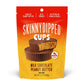 SkinnyDipped Milk Chocolate Peanut Butter Cups, 4g Sugar, Low Sugar, Low Carb, Gluten Free, 3.2oz Bag, 4 Pack (24 Cups Total)