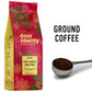 Door County Coffee Door County Christmas Flavored Coffee Ground - 8oz Bag - Holiday Seasonal - Medium Roast - 100% Specialty Ara