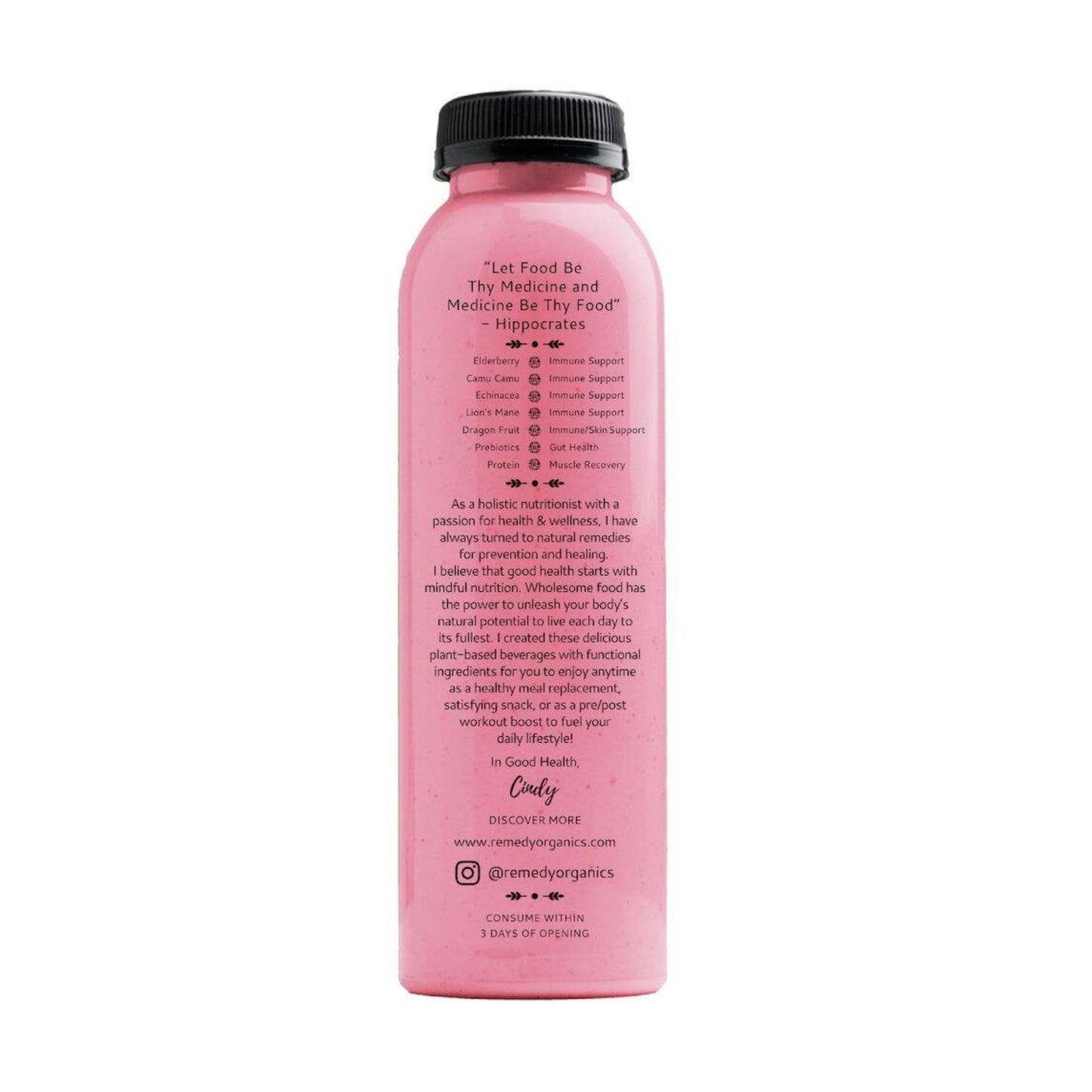 Remedy Organics Berry Immunity 12-Pack | Plant Based 20g Protein Shakes  Ready to Drink | USDA Organic  Gluten Free  Dairy Free  Soy Free