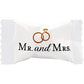The Dreidel Company Mr. & Mrs. Wedding Buttermints, Mint Candies, After Dinner Mints, Butter Mint Candy, Fat-Free, Individually Wrapped (110 Pieces)