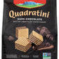 Loacker Quadratini- Dark Chocolate Wafer Cookie, 8.82 oz per bag (pack of 4)
