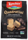 Loacker Quadratini- Dark Chocolate Wafer Cookie, 8.82 oz per bag (pack of 4)