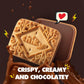 Pozuelo Chiky Chocolate Cookies | Crispy Vanilla Cookies Filled With Chocolate Fudge | Delicious Creamy Flavors From Costa Rica