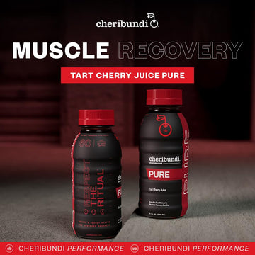 Cheribundi 100% Tart Cherry Juice Pure | Unsweetened Tart Cherry Juice | Athletes Recovery Drink | Promotes Restorative Sleep, M