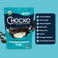 Chocxo Dark Milk Chocolate Cookies & Crème Cups - Lower Sugar, 69% Organic Cacao, Nongmo, Keto, Gluten Free, Kosher, No Artificial Sweeteners/Sugar  S, 3.45 Oz (Pack Of 6)