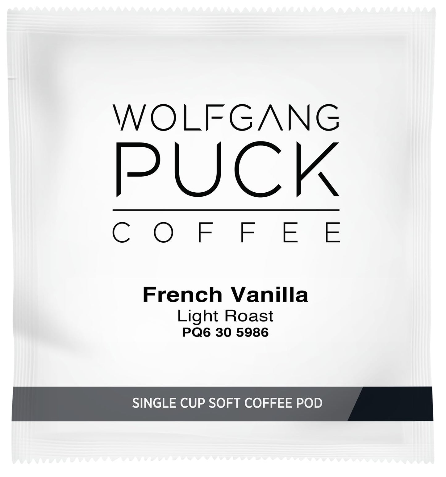 Wolfgang Puck Coffee, French Vanilla Coffee, 9.5 Gram Pods, 18 Count (Wgp016443)