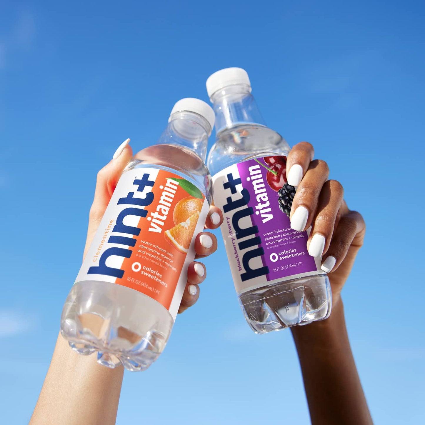 Hint+ Vitamin Coconut, Pure Water Infused with Coconut Plus a Vitamin Boost, 50% Daily Value Vitamin C, Vitamin A, B12, Zinc, Ze