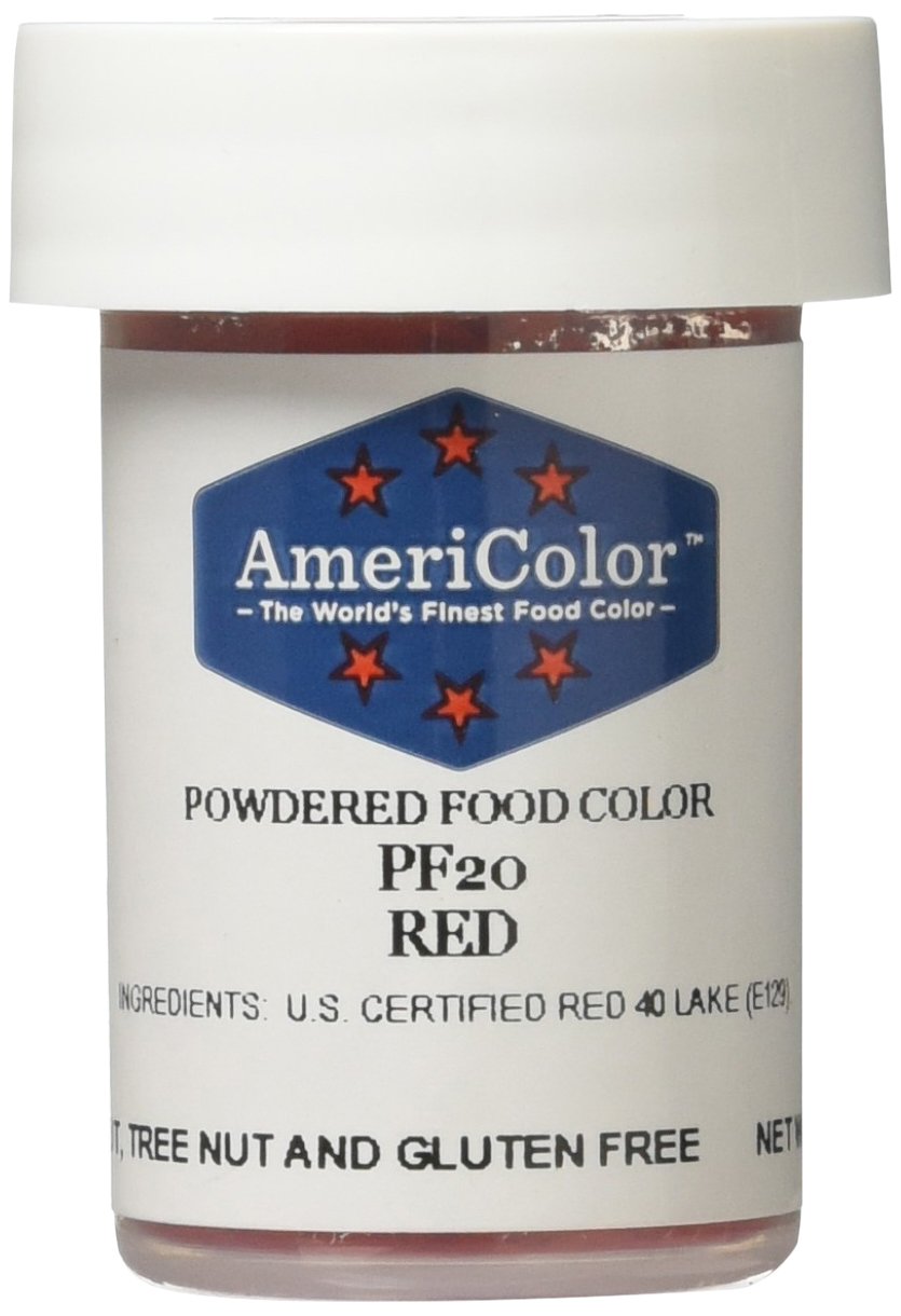 Americolor Powder Food Color, 3Gm, Red