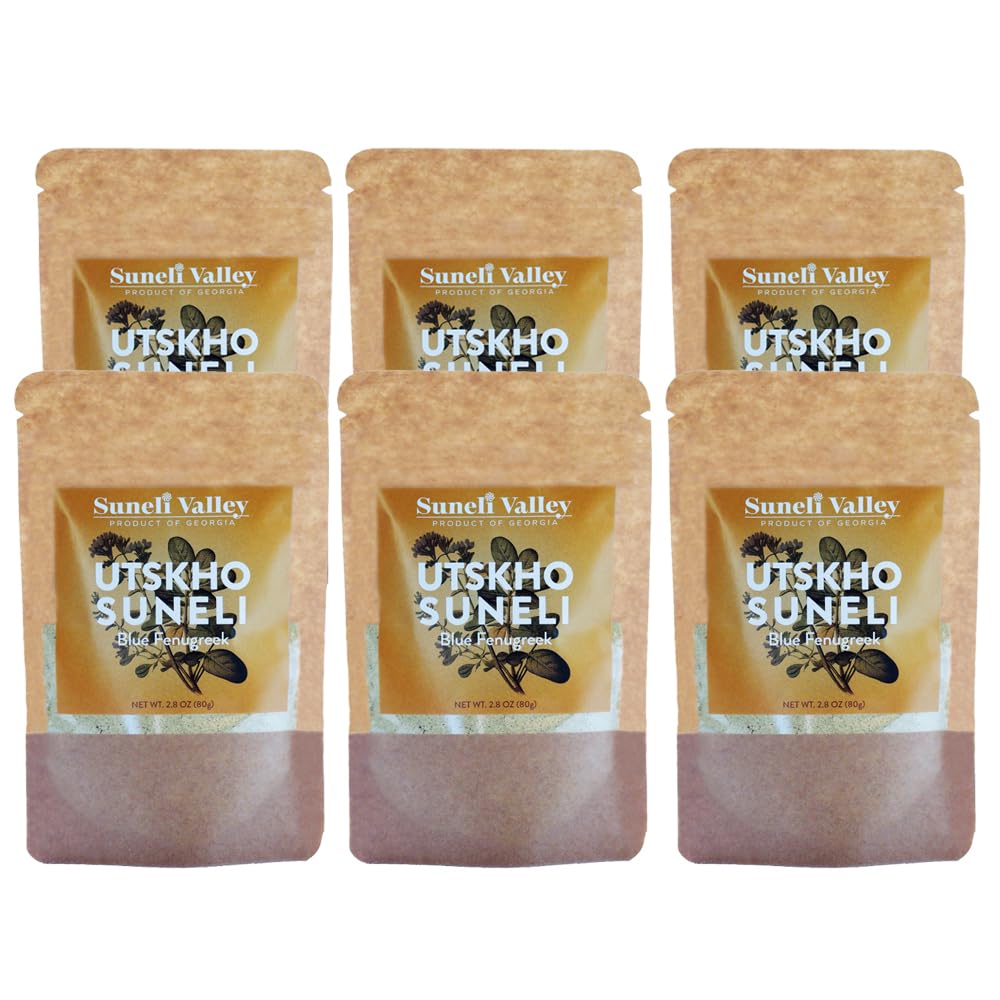 Suneli Valley Utskho Suneli | Authentic Georgian Blue Fenugreek | Sweet Nutty Culinary Herb | Ideal for Traditional Stews, Veget