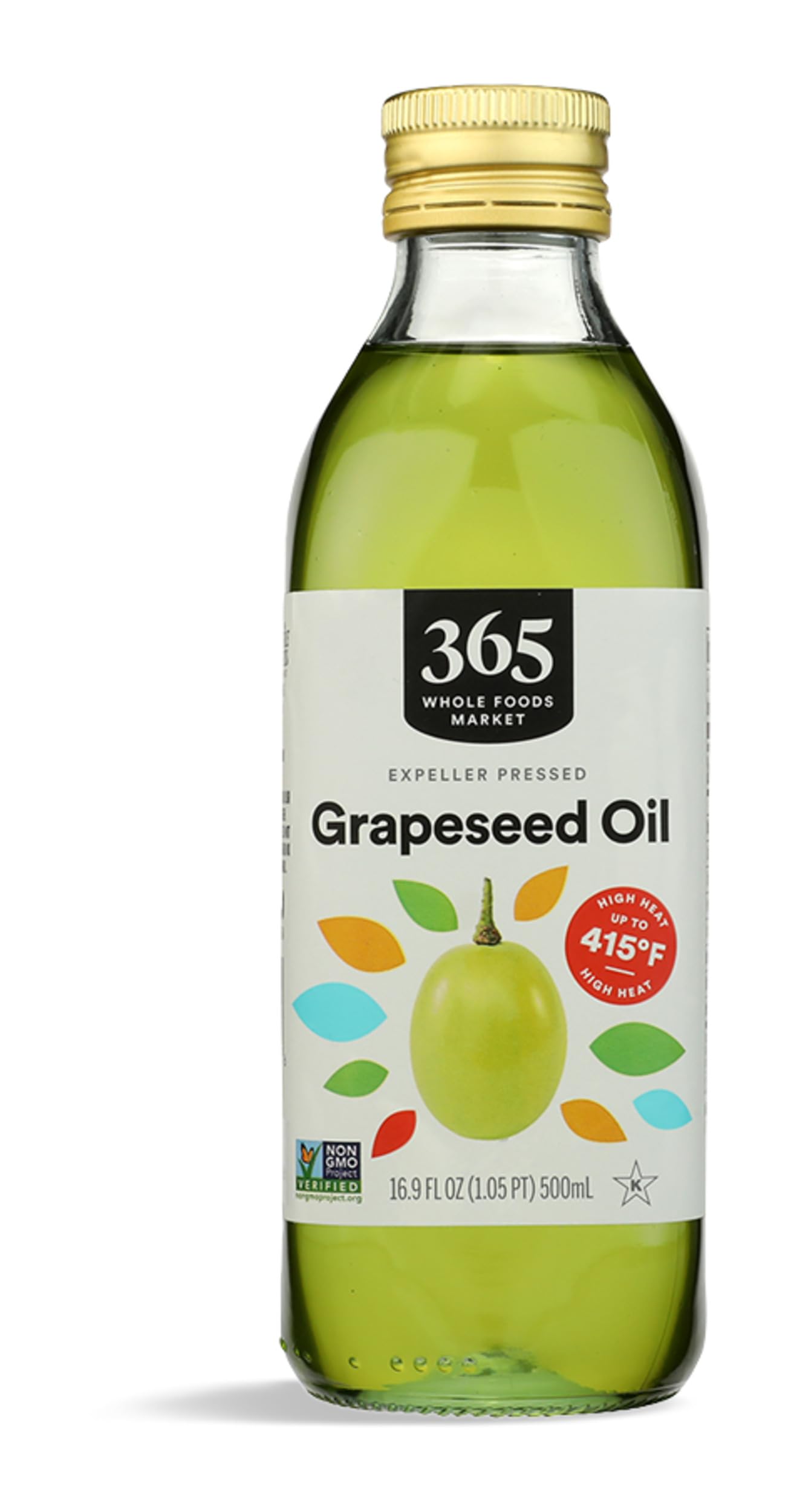 365 by Whole Foods Market, Grapeseed Oil, 16.9 Fl Oz