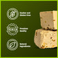 Oppenheimer USA Sesame Halva with Pistachio - Vegan, Kosher Sweet Treats - 16oz (454g) - Perfect for Any Occasion