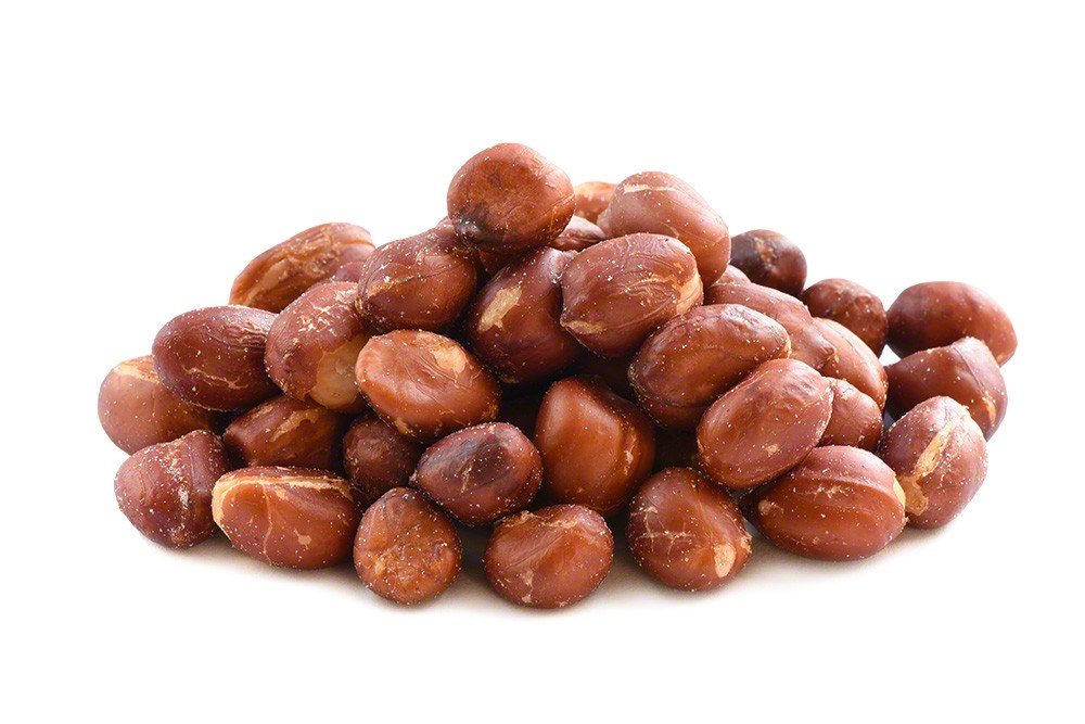 Nutstop.Com Roasted Salted Red Skin Peanuts In Bulk, 10Lb Case - Bulk Salted Peanuts, Product Of California, 10 Pound Case