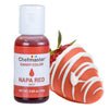 Chefmaster Napa Red Candy Color | True-Tone Shades | Oil-Based | Professional-Grade Dye | Chocolate, Strawberries, Cake Pops | D