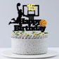 Basketball Happy 15Th Birthday Cake Topper-Basketball Themed Birthday Party Cake Decoration-15 Years Birthday Party Supplies (15