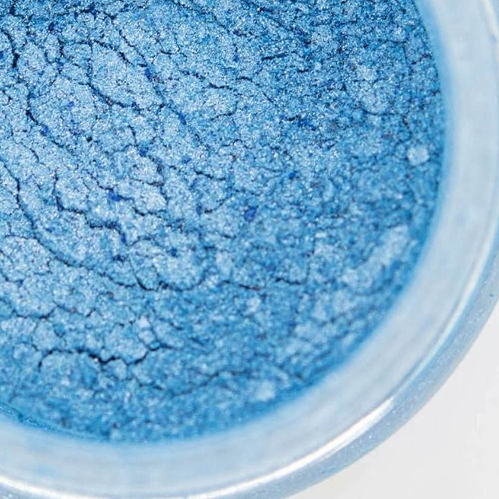 Bulk (20G) Navy Blue Luster Dust Edible Glitter For Cocktails | Enhanced Edible Navy Blue Luster Dust For Cake Decorations - Edible Glitter For Drinks Cupcakes Cookies Cakes Food Discomfort-Reducingt