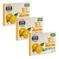 Bakol Jel Dessert Mix - All Natural Vegan - Kosher & Halal - Orange Flavor - 3 Ounce (Pack of 3)