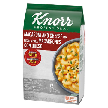 Knorr Professional Soup du Jour Macaroni and Cheese Mix Vegetarian, 0g Trans Fat per Serving, Just Add Water, 1 Count (Pack of 4
