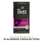 Peets Coffee Medium Roast Espresso compact pieces Compatible with Nespresso - Ricchezza, 10 Count, Model B07DDNLRCJ
