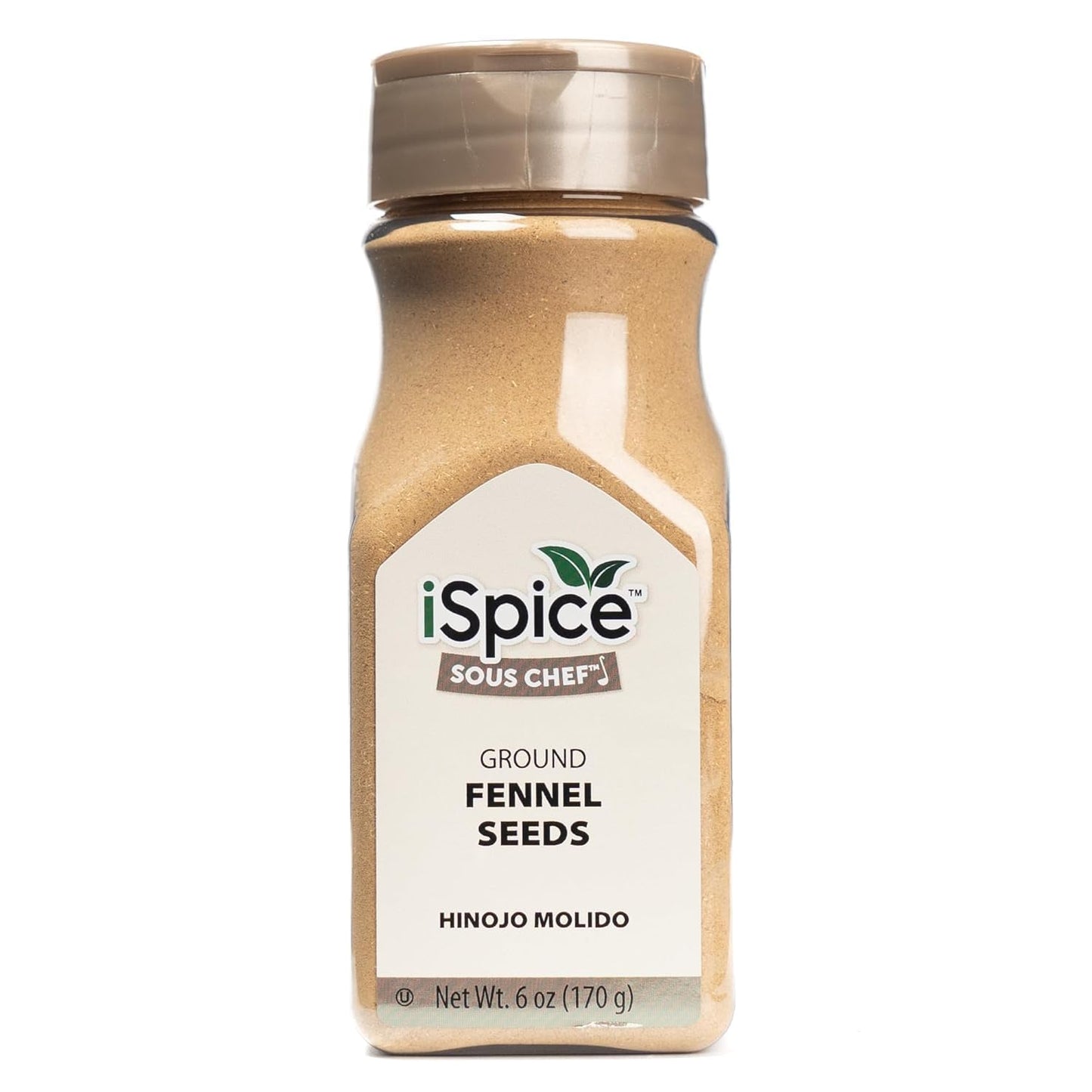 Ispice - Ground Fennel Seed Powder 6Oz (170G) (Ground)