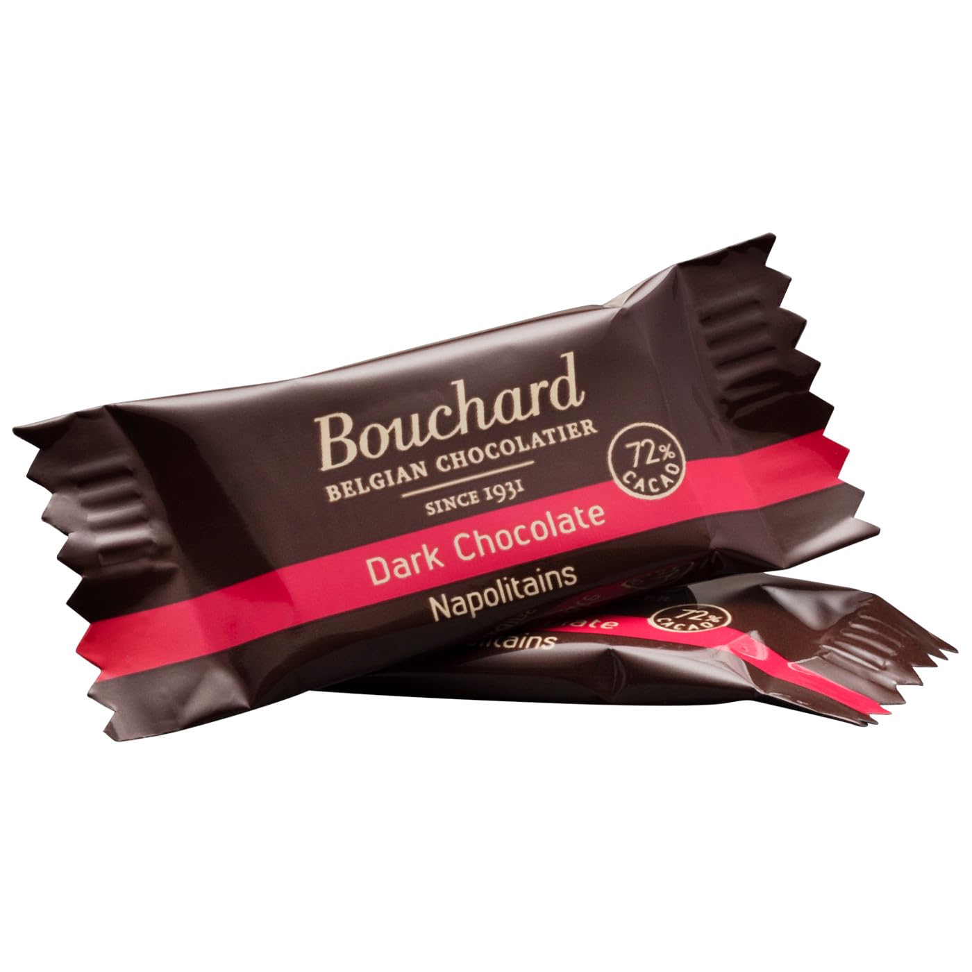 Belgian Dark Chocolate Napolitains (72% Cacao) 35.3 OZ (2.2 LB/1KG)